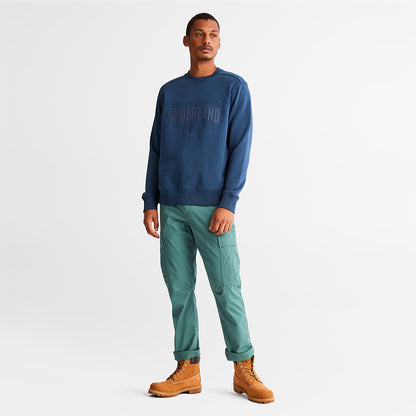 Timberland Mens Outdoor Heritage EK+ Sweatshirt for Men in Navy