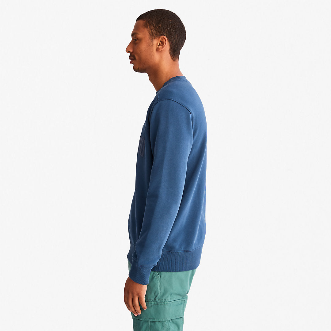 Timberland Mens Outdoor Heritage EK+ Sweatshirt for Men in Navy