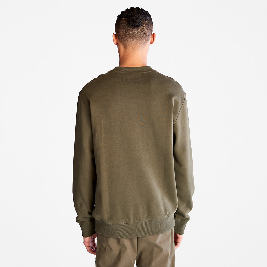 Timberland Mens Outdoor Heritage EK+ Sweatshirt for Men in Dark Green