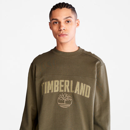 Timberland Mens Outdoor Heritage EK+ Sweatshirt for Men in Dark Green