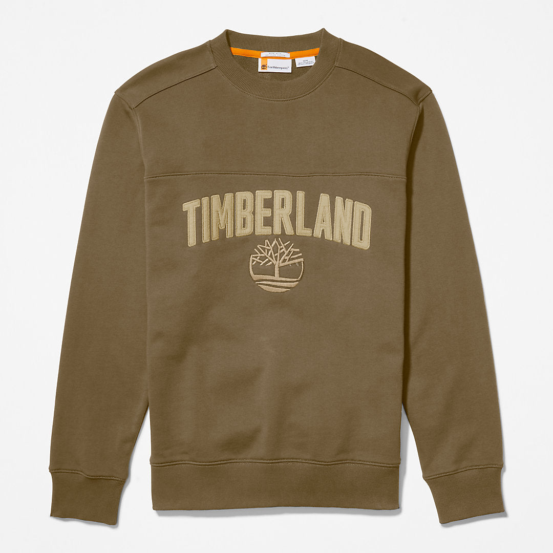 Timberland Mens Outdoor Heritage EK+ Sweatshirt for Men in Dark Green