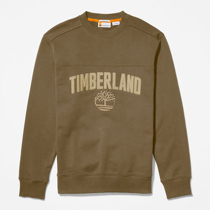 Timberland Mens Outdoor Heritage EK+ Sweatshirt for Men in Dark Green