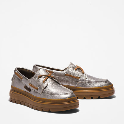 Timberland Womens GreenStride™ Ray City Boat Shoe for Women in Silver