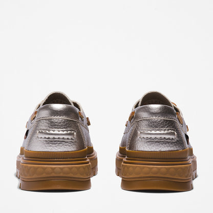 Timberland Womens GreenStride™ Ray City Boat Shoe for Women in Silver