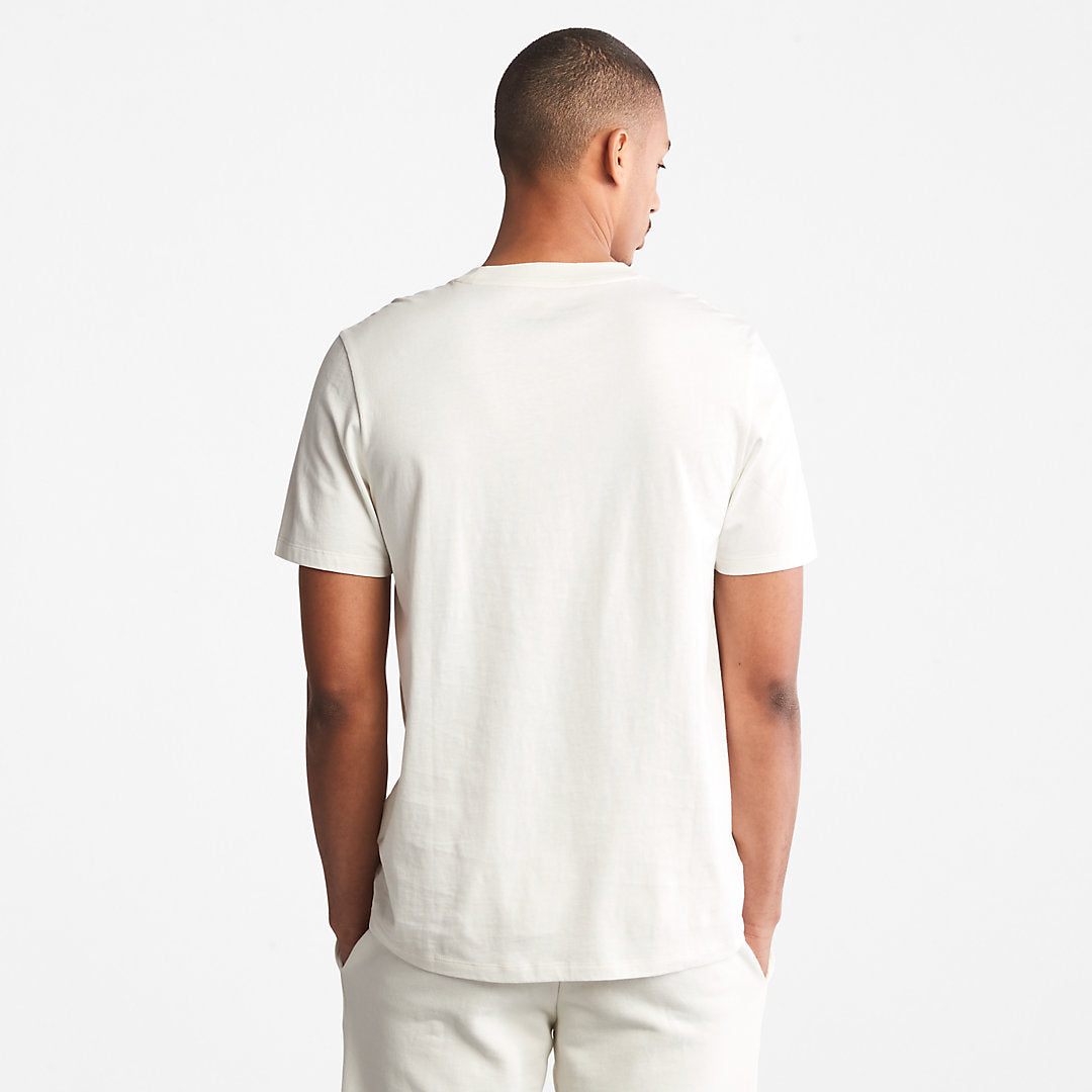 Timberland Mens Outdoor Heritage EK+ Graphic T-Shirt for Men in White