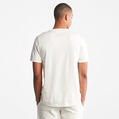 Timberland Mens Outdoor Heritage EK+ Graphic T-Shirt for Men in White