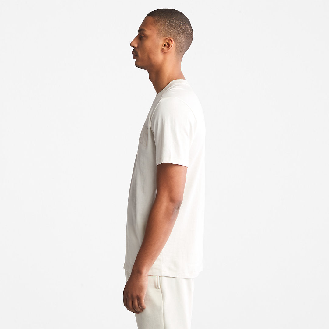 Timberland Mens Outdoor Heritage EK+ Graphic T-Shirt for Men in White
