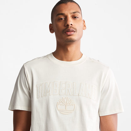Timberland Mens Outdoor Heritage EK+ Graphic T-Shirt for Men in White