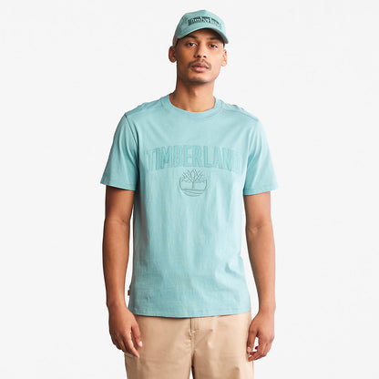 Timberland Mens Outdoor Heritage EK+ Graphic T-Shirt for Men in Green