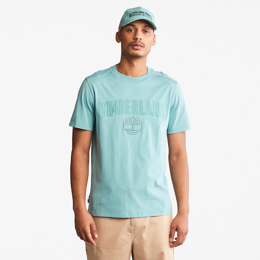 Timberland Mens Outdoor Heritage EK+ Graphic T-Shirt for Men in Green