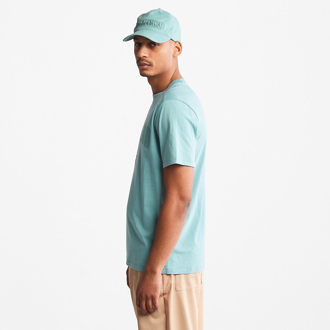 Timberland Mens Outdoor Heritage EK+ Graphic T-Shirt for Men in Green