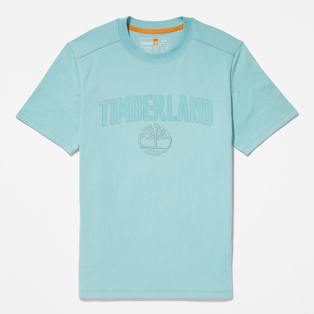 Timberland Mens Outdoor Heritage EK+ Graphic T-Shirt for Men in Green