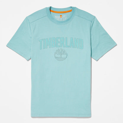 Timberland Mens Outdoor Heritage EK+ Graphic T-Shirt for Men in Green