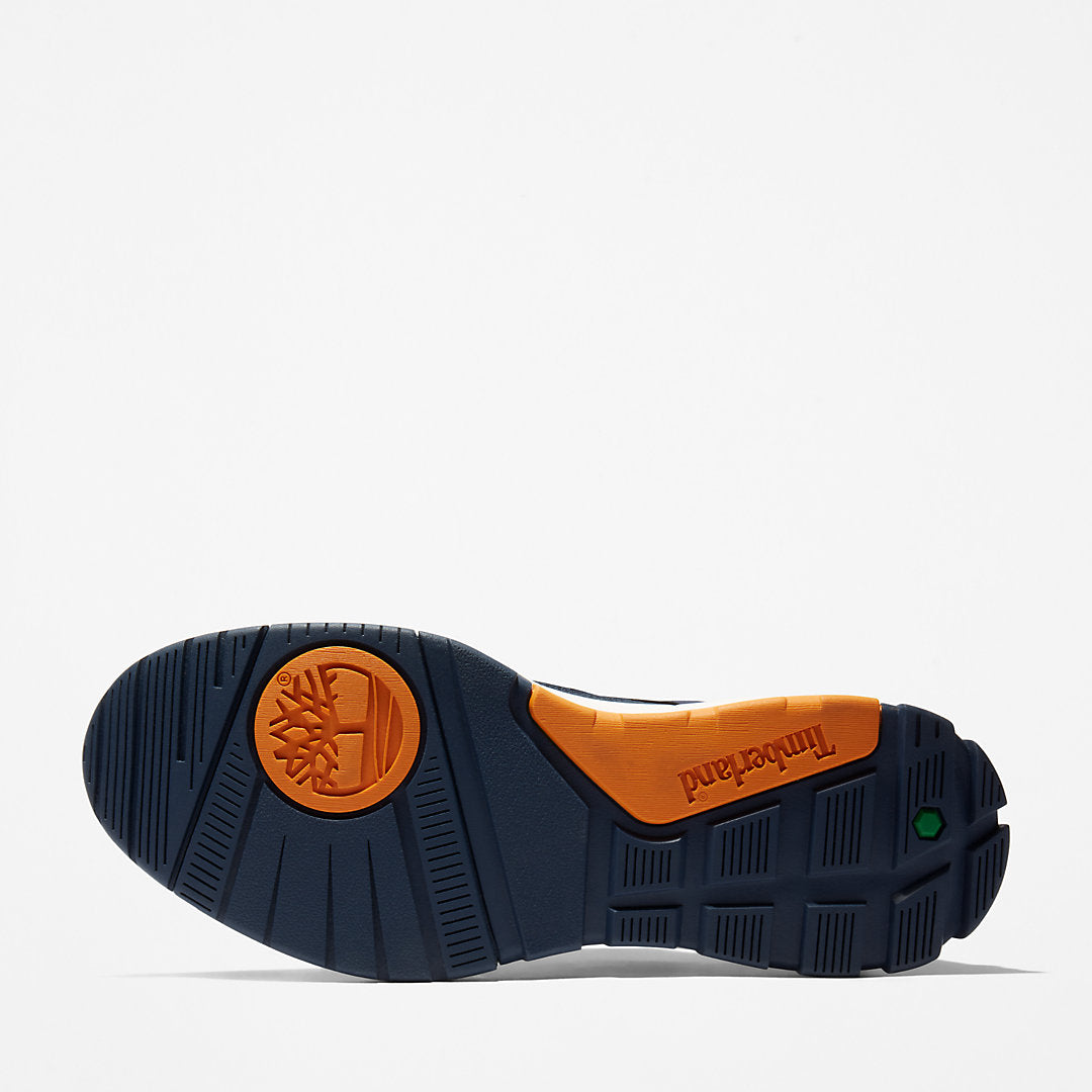 Timberland Mens Tree Racer Leather Trainer for Men in Navy