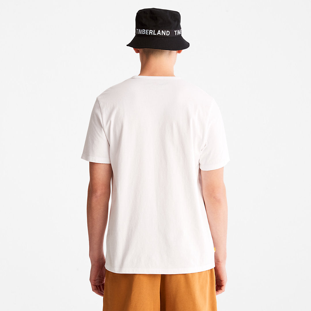 Timberland Mens Outdoor Heritage Graphic T-Shirt for Men in White