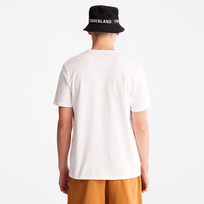 Timberland Mens Outdoor Heritage Graphic T-Shirt for Men in White