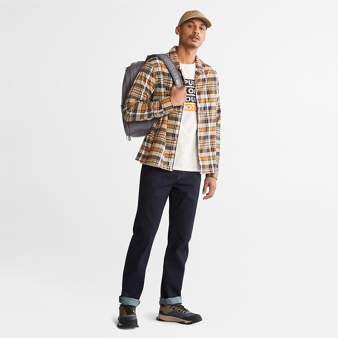 Timberland Mens Earth Day EK+ T-Shirt for Men in White