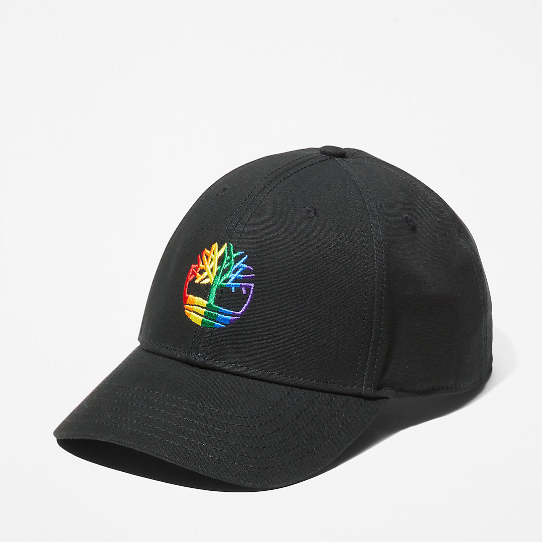 Timberland Mens Pride Month Baseball Cap for Men in Black