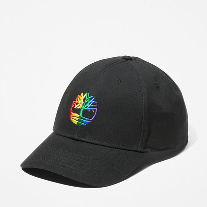 Timberland Mens Pride Month Baseball Cap for Men in Black