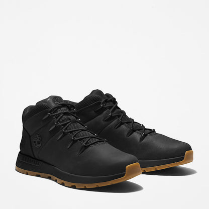 Timberland Mens Sprint Trekker Hiking Boot for Men in Black