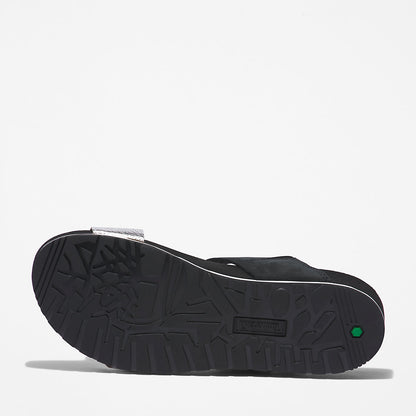 Timberland Womens Malibu Waves Slide Sandal for Women in Black