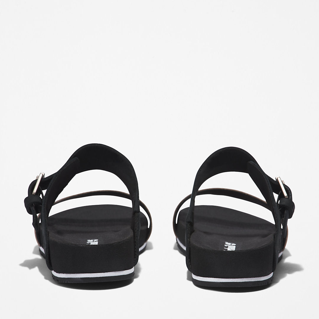 Timberland Womens Malibu Waves Slide Sandal for Women in Black