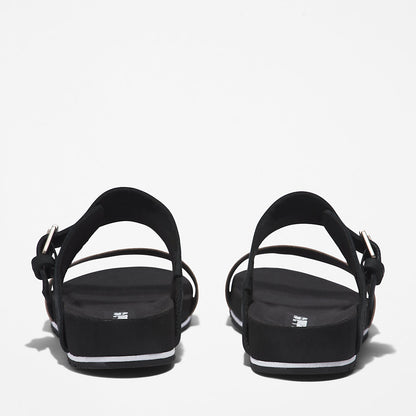 Timberland Womens Malibu Waves Slide Sandal for Women in Black