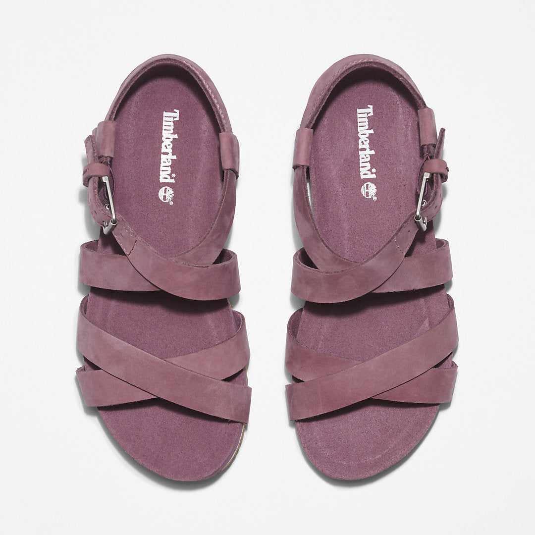 Timberland Womens Malibu Waves Sandal for Women in Pink