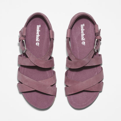 Timberland Womens Malibu Waves Sandal for Women in Pink