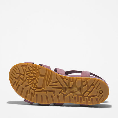 Timberland Womens Malibu Waves Sandal for Women in Pink