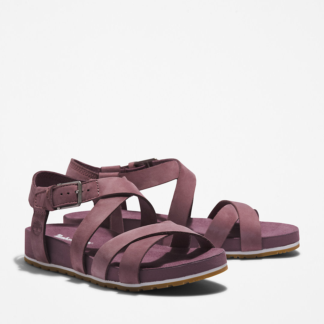 Timberland Womens Malibu Waves Sandal for Women in Pink