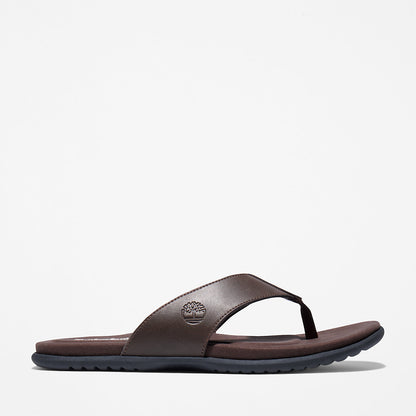 Timberland Mens Kesler Cove Toe-bar Sandal for Men in Dark Brown