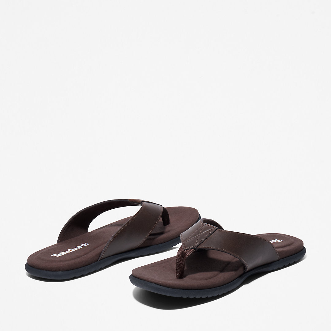 Timberland Mens Kesler Cove Toe-bar Sandal for Men in Dark Brown
