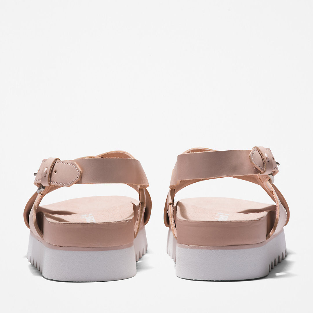 Timberland Womens Santa Monica Sunrise Sandal for Women in Light Pink