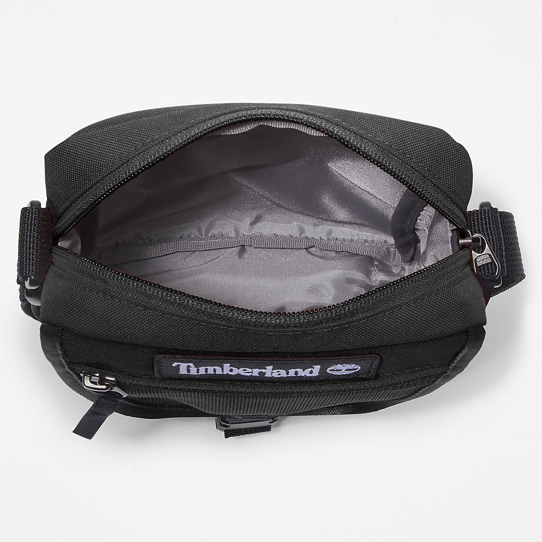 Timberland Mens Outdoor Archive Crossbody Bag in Black
