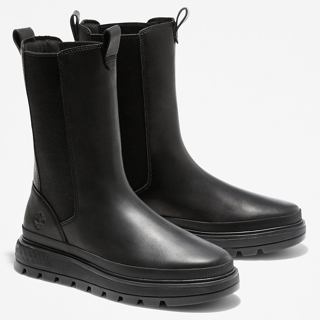 Timberland Womens Ray City Combat Boot for Women in Black