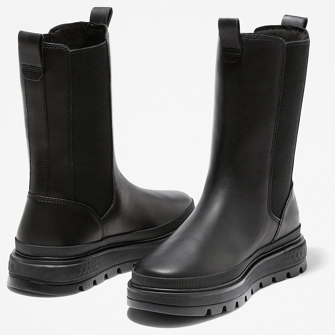 Timberland Womens Ray City Combat Boot for Women in Black