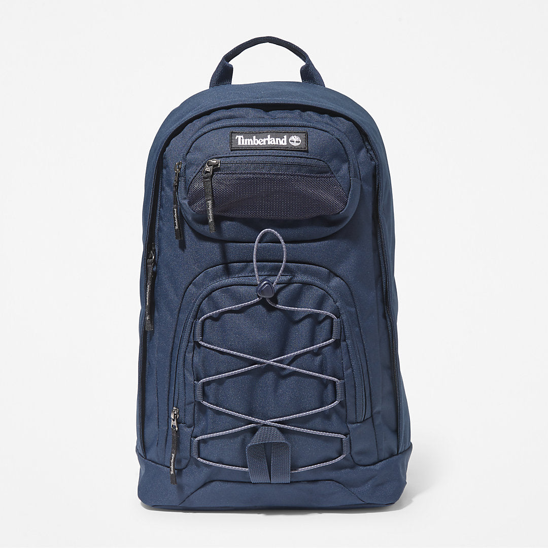 Timberland Mens Outdoor Archive Bungee Backpack in Navy