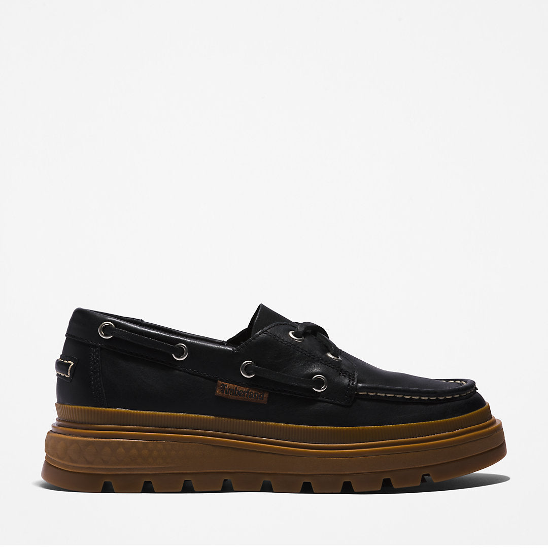 Timberland Womens GreenStride™ Ray City EK+ Boat Shoe for Women in Black
