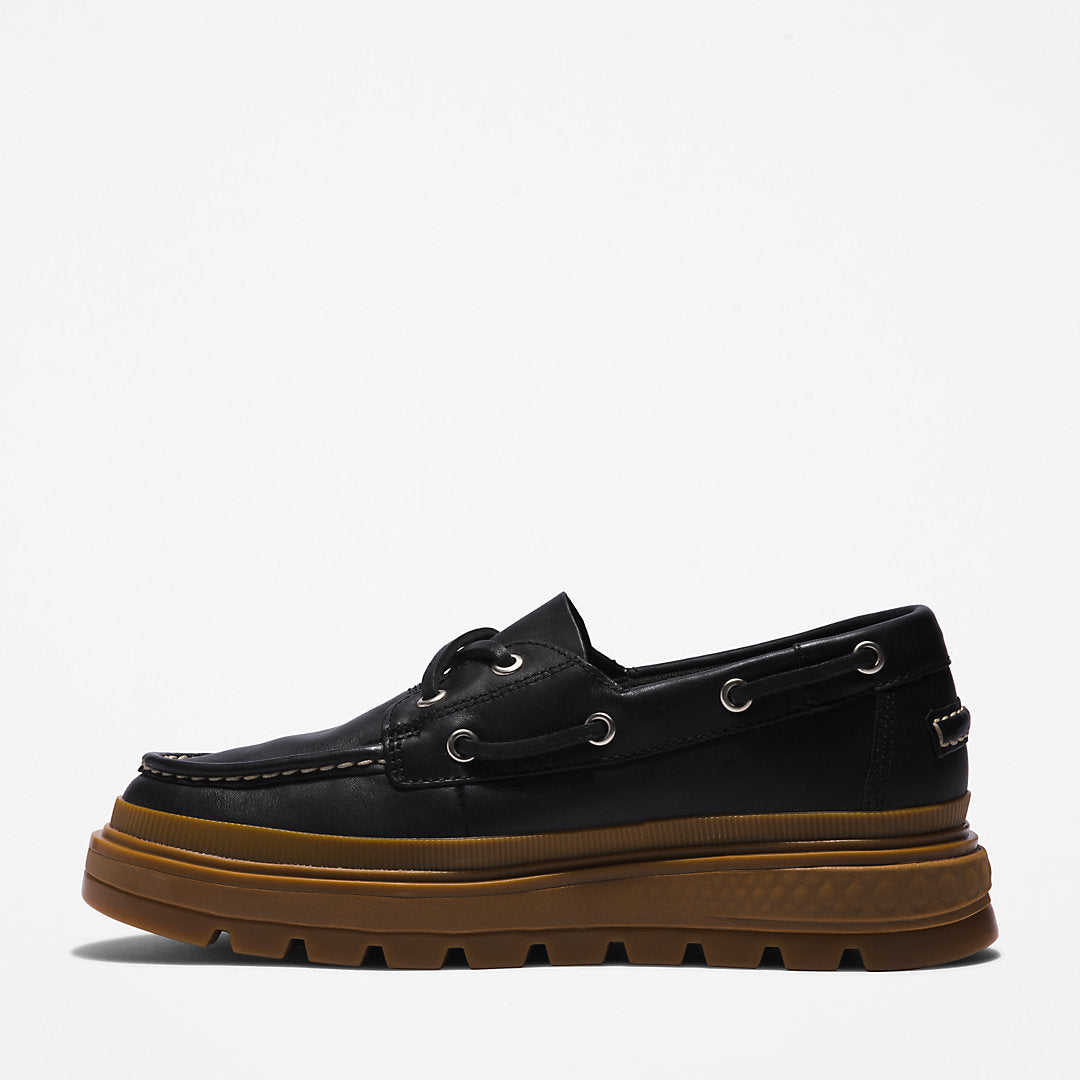 Timberland Womens GreenStride™ Ray City EK+ Boat Shoe for Women in Black