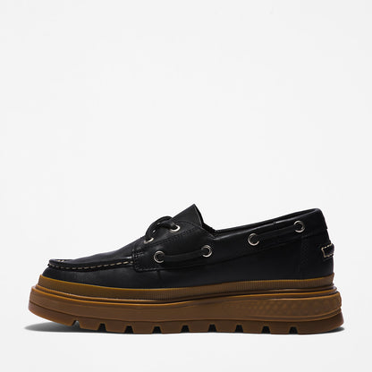 Timberland Womens GreenStride™ Ray City EK+ Boat Shoe for Women in Black