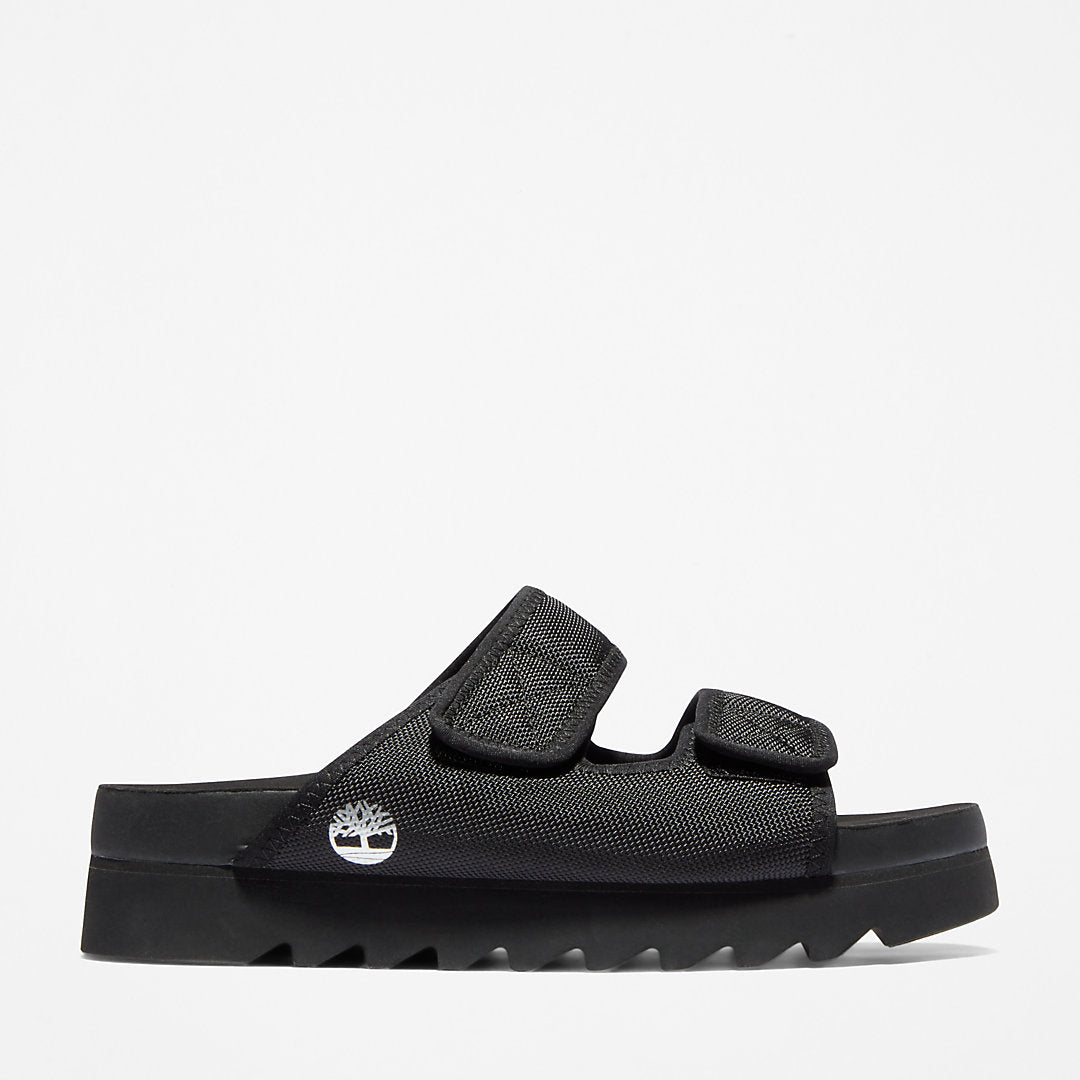 Timberland Womens Santa Monica Sunrise Slide Sandal for Women in Black