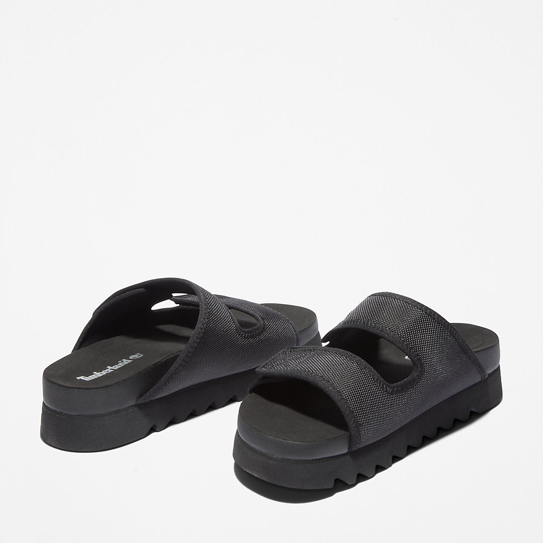 Timberland Womens Santa Monica Sunrise Slide Sandal for Women in Black