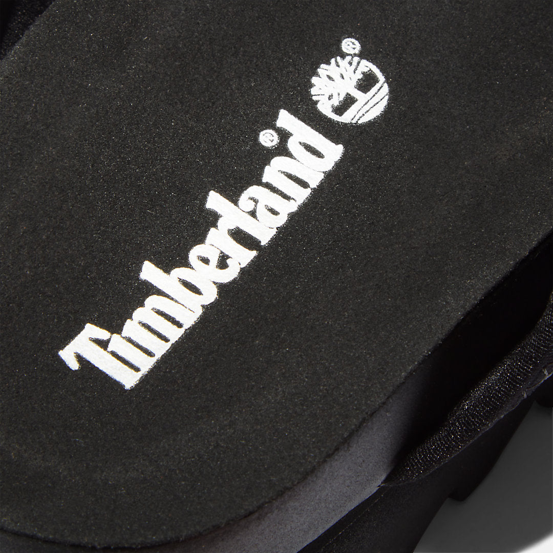 Timberland Womens Santa Monica Sunrise Slide Sandal for Women in Black
