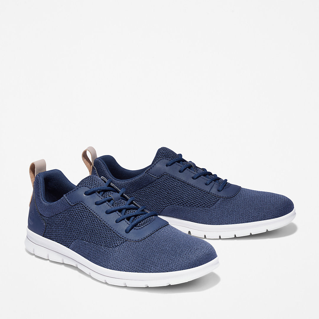 Timberland Mens Graydon Canvas Sneaker for Men in Navy