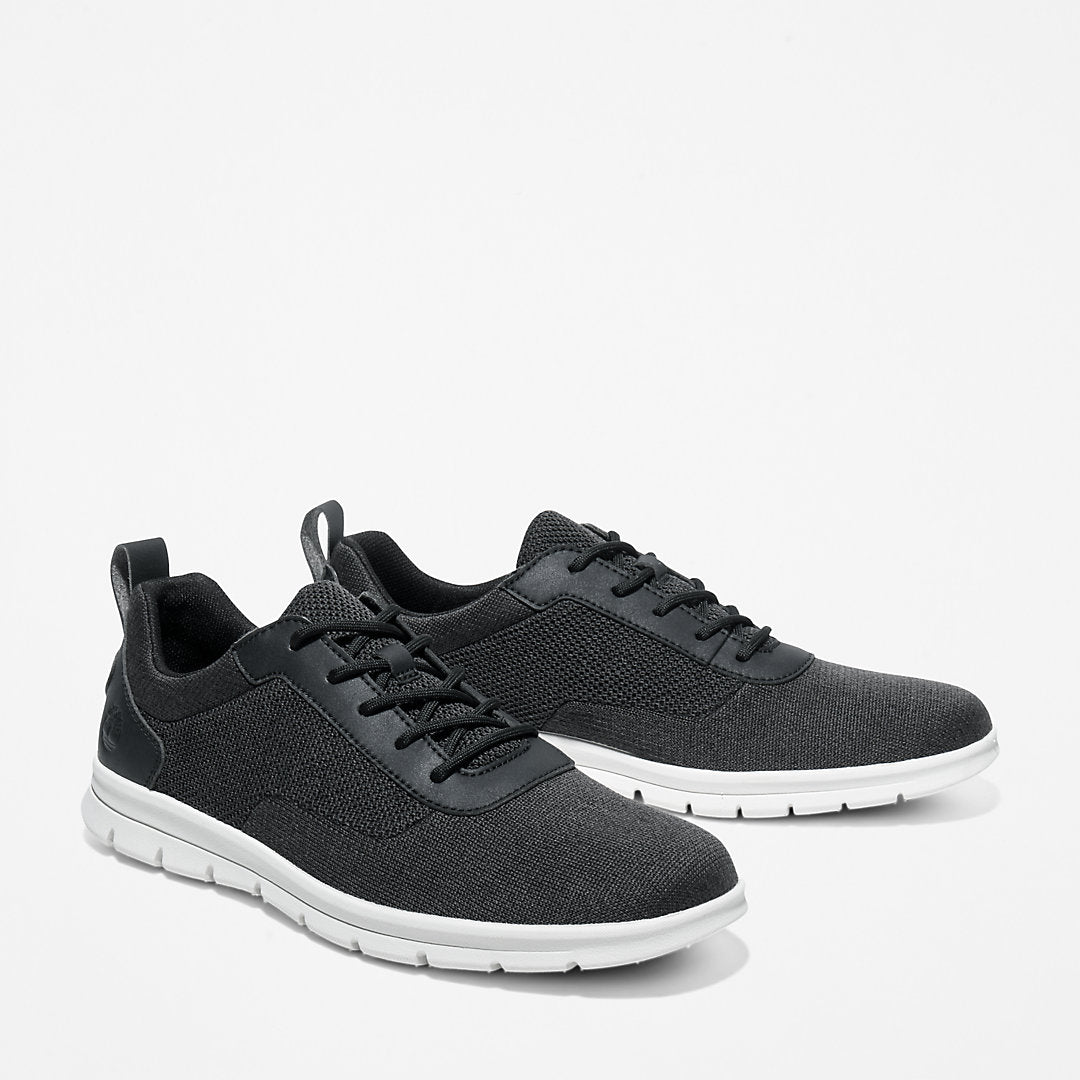 Timberland Mens Graydon Canvas Sneaker for Men in Black