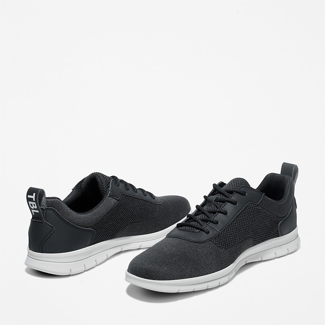 Timberland Mens Graydon Canvas Sneaker for Men in Black