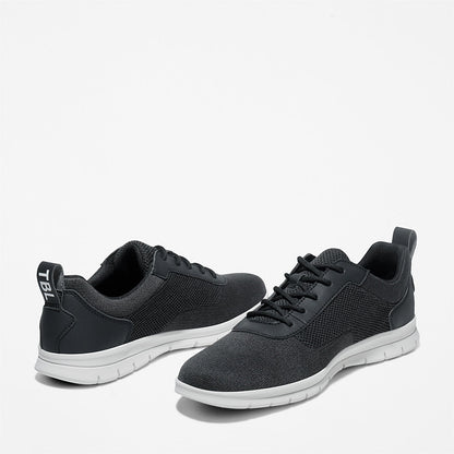 Timberland Mens Graydon Canvas Sneaker for Men in Black