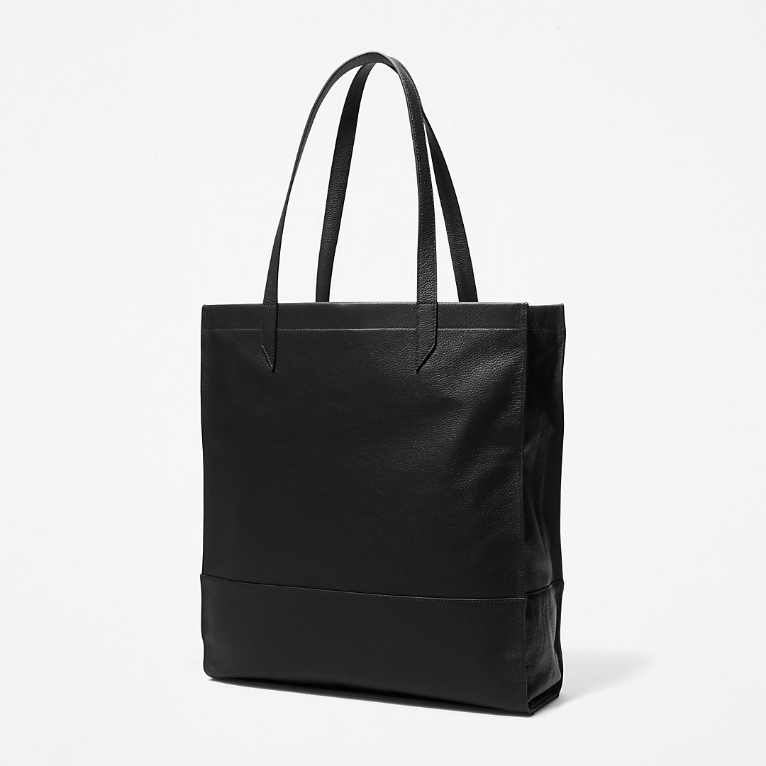 Timberland Womens Large Contemporary Leather Tote for Women in Black