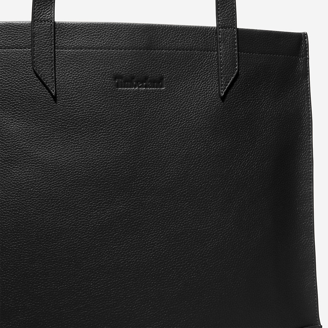 Timberland Womens Large Contemporary Leather Tote for Women in Black